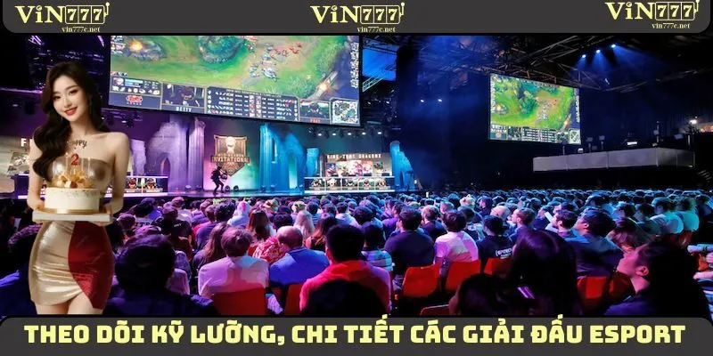Theo dõi kỹ lưỡng, chi tiết các giải đấu Esport