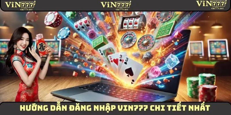 Hướng dẫn thành viên các bước đăng nhập VIN777 chi tiết